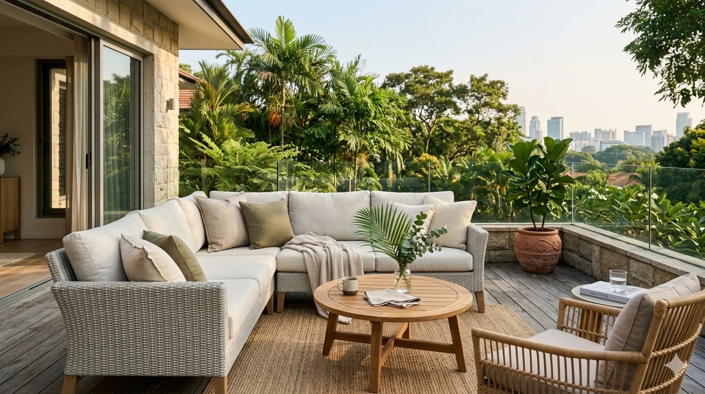 Outdoor sofa