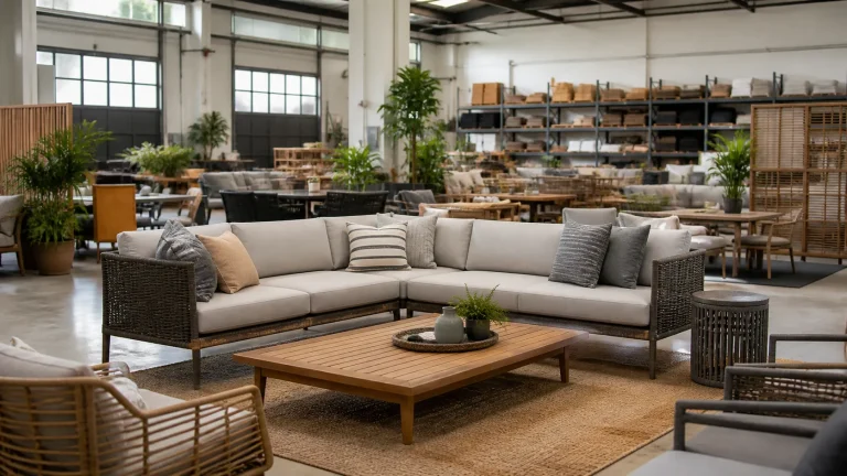 Outdoor patio furniture factory