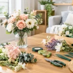 Artificial flower materials guide