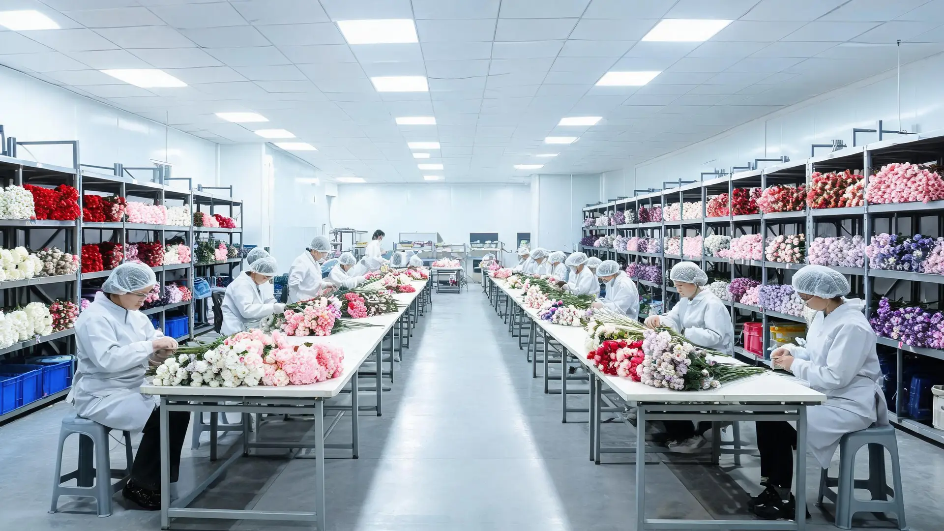 Hiway artificial flower manufacturing facility