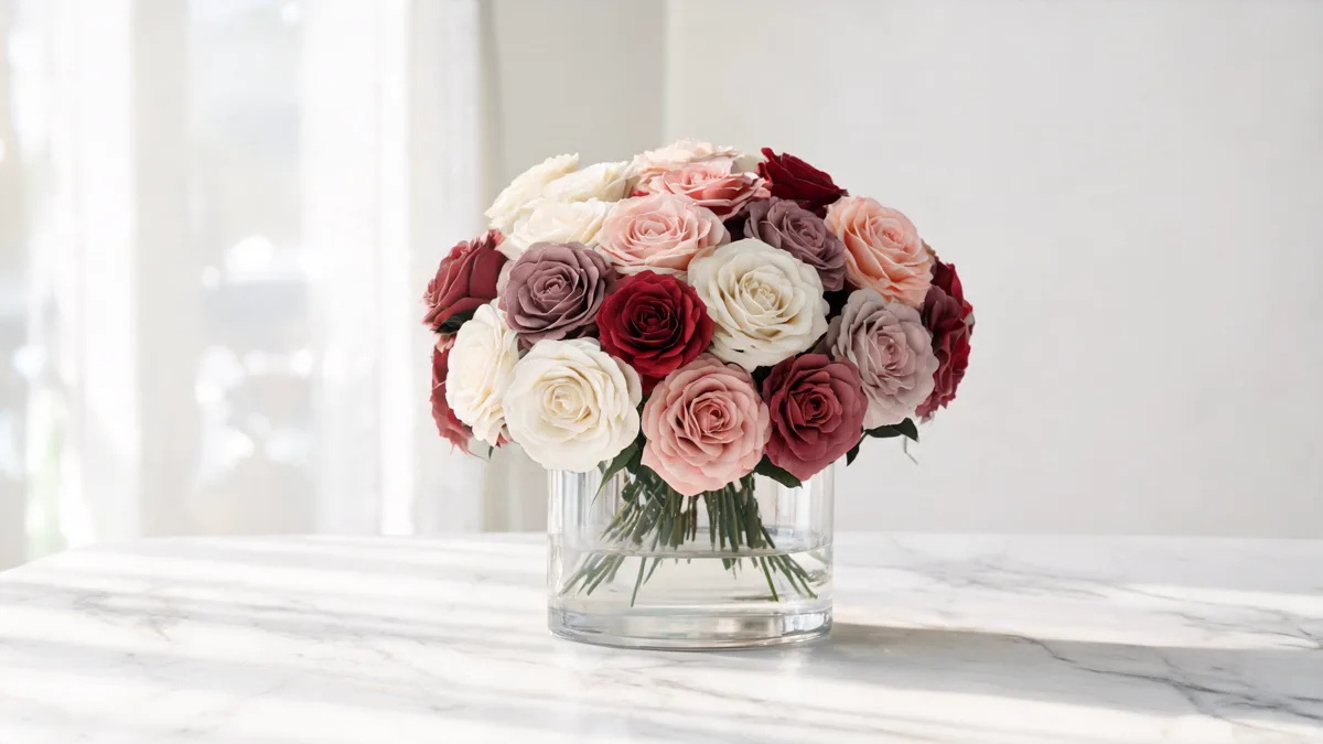 Artificial roses