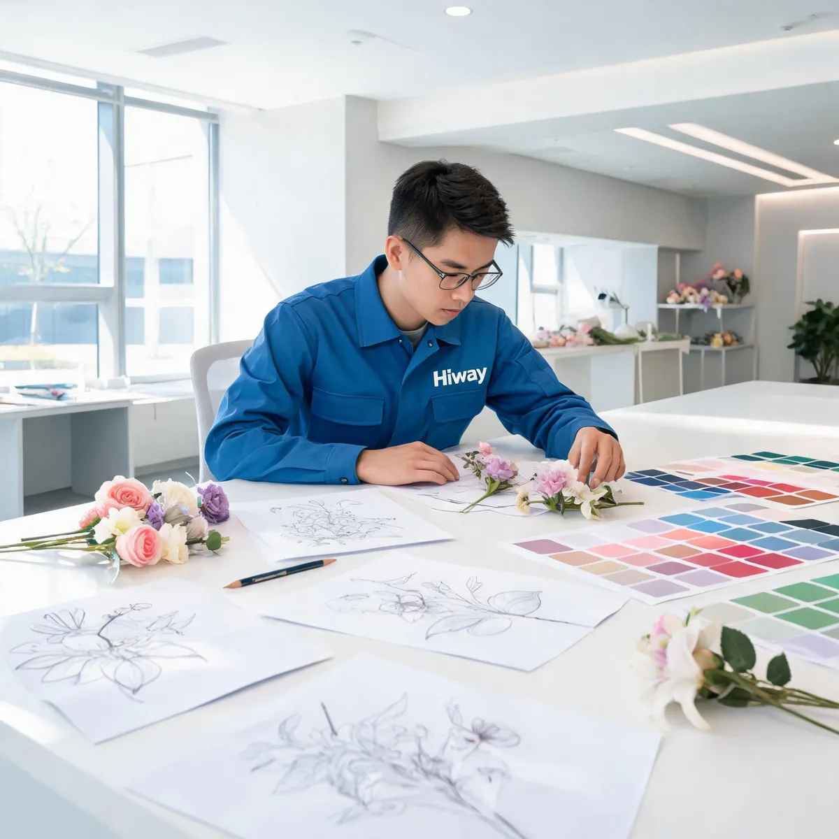 OEM ODM custom artificial flower design service